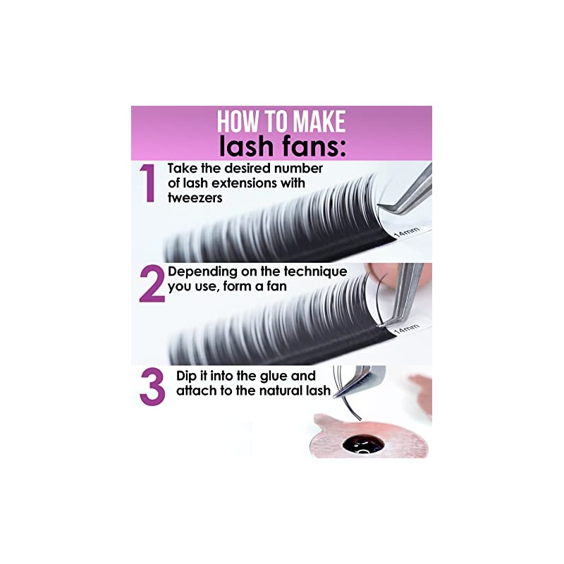STACY LASH Extensiones de pestaas C Curl de Stacy LashPestaas
