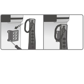 Daiichi Seiko Fish Grip Holster Base MC Black