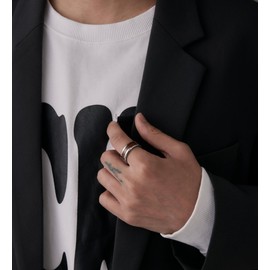 LXBQYSTO 8mm Vintage Tungsten Carbide Ring Gold/Silver/Black with Wood Inlay Wedding Band Ring for Men Nature Collection, 11, Tungsten, woodiness