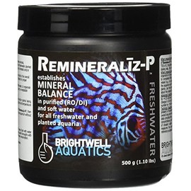 Brightwell Aquatics 1.1 lb. Remineraliz-P Balances Minerals in Purified or Soft Water Powdered Form, 500 g