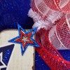 Shooting Firecrackers Fourth of July Patriotic Wreath
