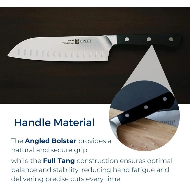 Knife Avant Santoku Knife 7 inch Japanese Chef Knife Made