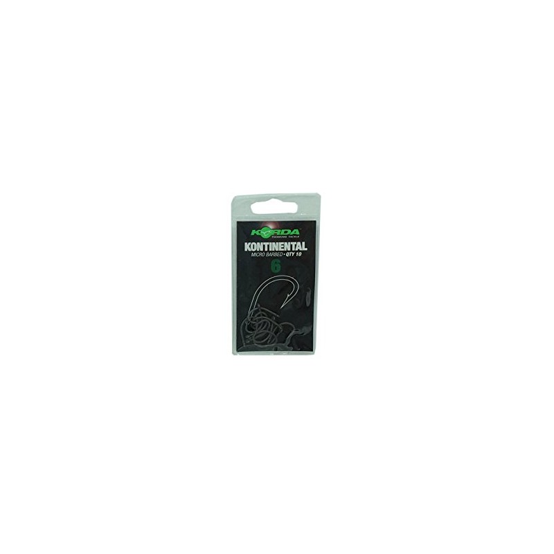 Korda Kontinental Hooks Barbed Size 6