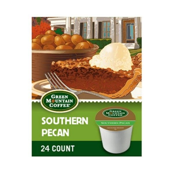 SOUTHERN PECAN Flavored Coffee --- by Green Mountain --- 2 boxes of 24 K-Cups