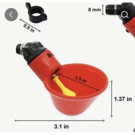 Unbranded 5 Poultry  Water Drinking Cup  Get 5 Free Chicken Hen Plastic Automatic Drinker