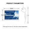 Fawnmum 200-Count Dental Floss Picks for Family - Strong &