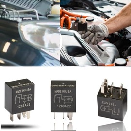 G8HE-1C7T-R1 DC12V 40A 5PINS Automotive Accessory Power Starter Relays for Car（2pieces）