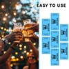 Moguri Pack of 1000 Value Tokens Roll, High-Quality Blue Drinks