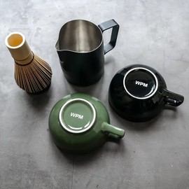 【Official】WPM | Latte Art Cup 8oz 240ml for Cafe Use Home Barista Professional Specification CUP240 (Green)