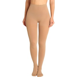 4 Pantimedias De Compresion Media Prevent Varices Circulacion (Mediana, Natural Compresion Media)