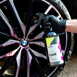 CARPRO CARPRO IronX Iron Remover: Lemon Scent - Stops Rust Spots and Pre-Mature Failure of the Clear Coat, Iron Contaminant Removal - Liter with Sprayer (34oz)