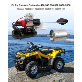 Fuel Pump Assembly Kit Fit for Can-Am Outlander 400 500 650 800 2006-2008 Replace 703500771 709000386 703500781 709000102