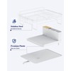 Kitsure Large Dish Drying Rack - Extendable Dish Rack, Multifunctional