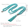 Hovaete 108 Mala Prayer Beads Necklace Natural Stones Meditation Yoga