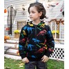 TLAENSON Boys Dinosaur Hoodies Zip Up Sweatshirts Kids Zipper Hooded