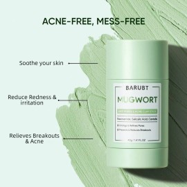 🔥 Mascarilla facial arcilla artemisa oxyglow control grasa piel  Vitaminas y Minerales