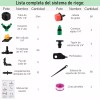 FEYMITECHNO SHOP Sistema De Riego Automático Ahorrador Por Goteo 50m,