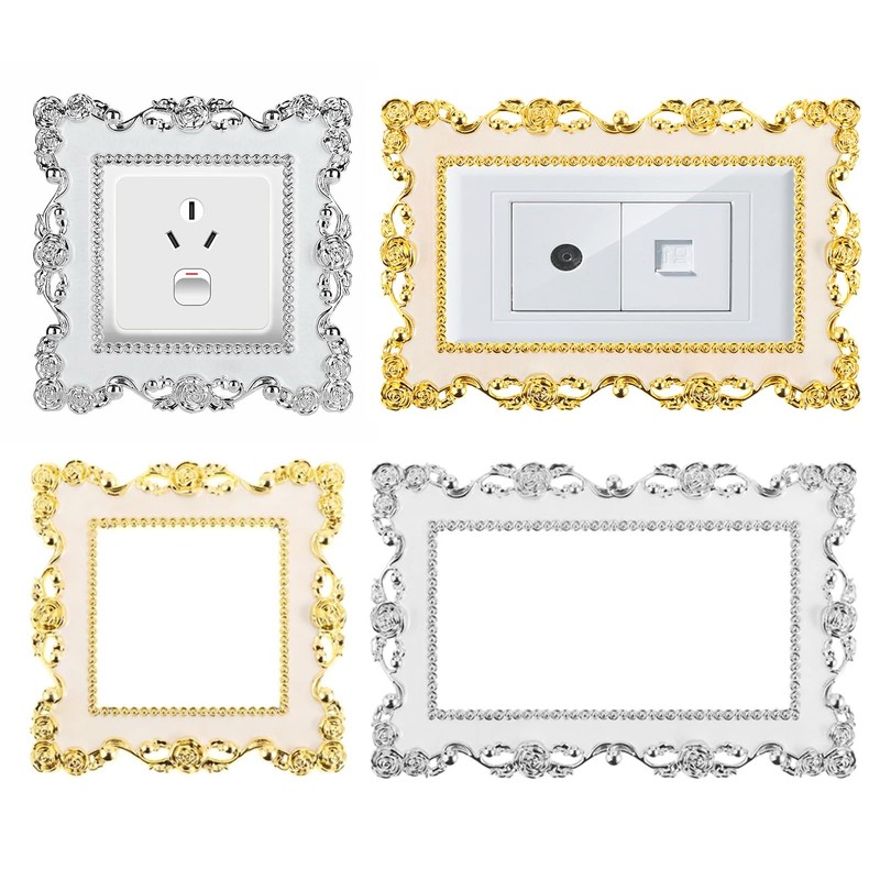 Electric Light Switch Sticker, Switch Sticker, Switch Decoration, Retro Style,