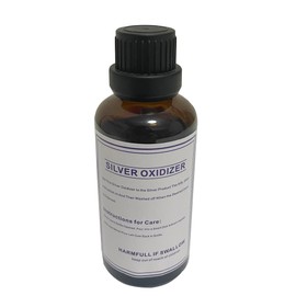 50ml Silver Oxidizer Solution Antique Oxidize Making Silver Jewelry Blacken Tool