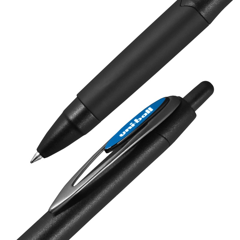 uniball 207 PLUS+ Retractable Gel Pen, Medium Point (0.7mm), Blue,