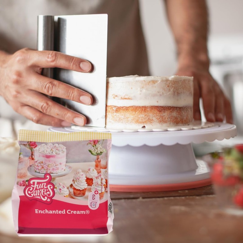 FunCakes Mix per Enchanted Cream: Crema Bianca come la neve