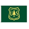 Fyon Large USFS Forest Service Flag 3X5Ft
