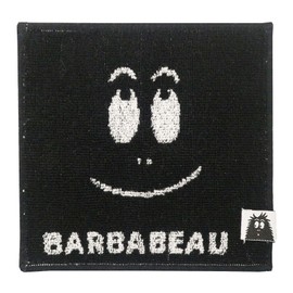Marushin Mini Towel Barbapapa Moja Face 5525001500 Approx. 5.9 x 5.9 inches (15 x 15 cm)