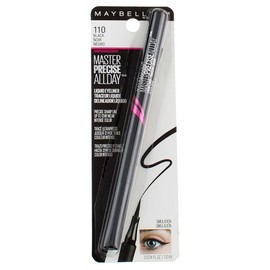 Maybelline EyeStudio Master Precise Liquid Eyeliner Ink Pen, Black [110] (Pack of 3)