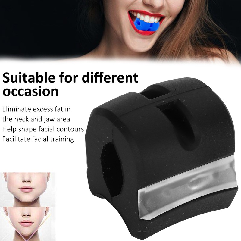 Face Muscle Masseter Trainer Fitness Silicone Jaw Exercise Ball with