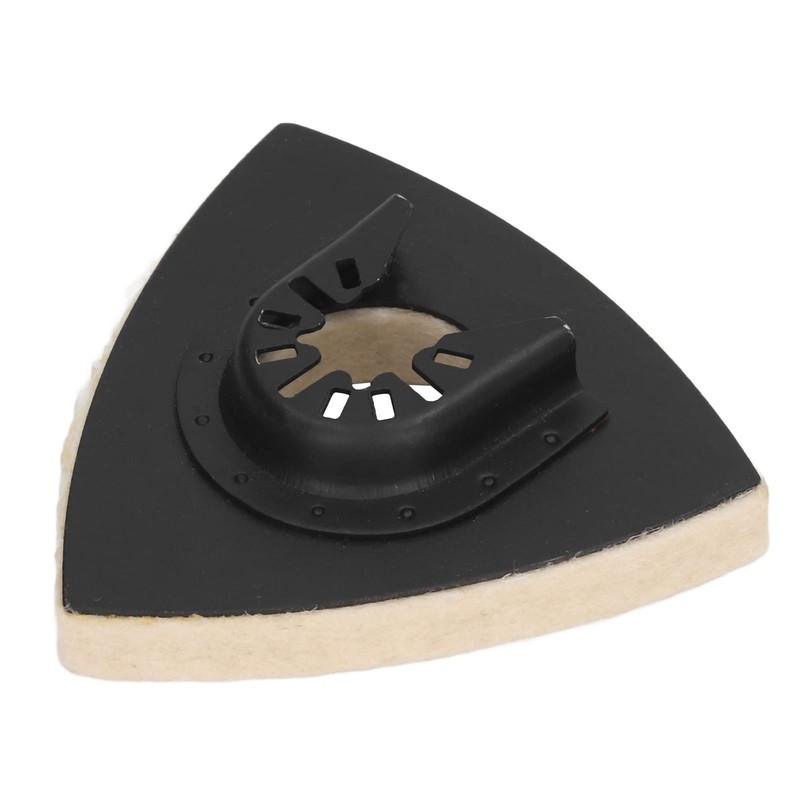 5 Pieces Wool Polishing Pad, Oscillating Polishing Pad with Alloy
