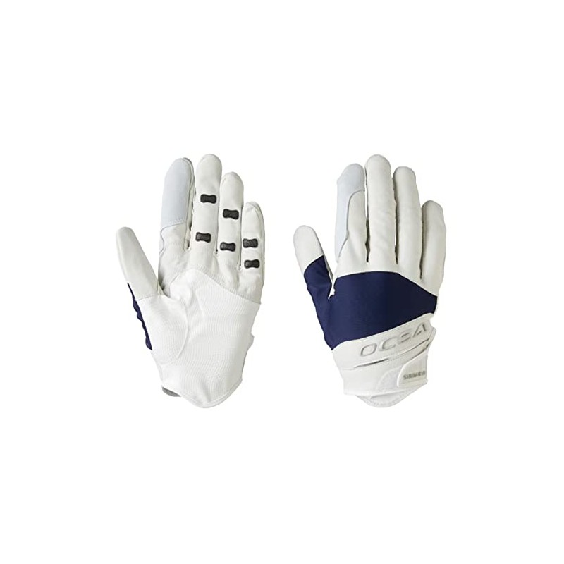 Shimano GL-001V Ocea Tough Gloves, Ocea Navy, XL