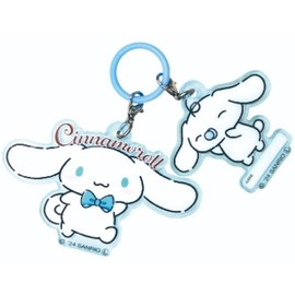 J's Planning Sanrio Umbrella Charm Cinnamon Roll Size: [Cinnamon Roll] H2.7 x W1.7 inches (69 x 44 mm) [Muffin] H42 x W46mm AKR028