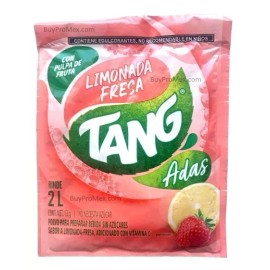 Tang 12-Pk TANG Limonada Fresa/Tang Lemonade Flavored Powdered Drink Mix 13g/.45oz