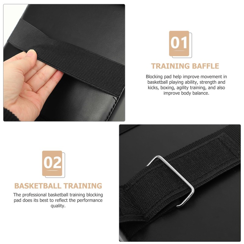 HOMSFOU Basketball Blocking Pad 15X8X3.5 Inch Training Body Pad for