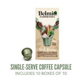 Belmio Irish Dream Espresso Coffee Pods, Medium Roast