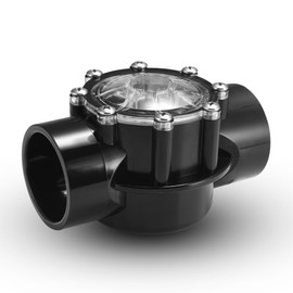 Replacement for Jandy 7305 Check Valve 2 Port 2 Inch to 2.5-Inch, 180° Check Valve Straight Through Flow Fit for Pools and Spas, Jandy Zodia 7305 Replacement Valve