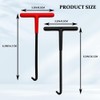 HQRNYP Motorcycle Exhaust Spring Hook, Spring Removal Tool, T Shaped