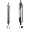 TAODAN 7PCS Silver High Speed Steel Centre Drill Bit Set