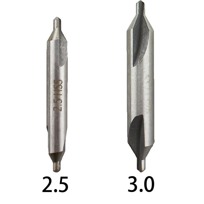 TAODAN 7PCS Silver High Speed Steel Centre Drill Bit Set