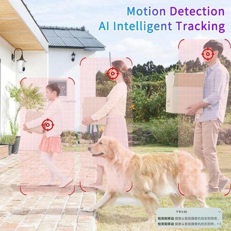 WiFi Camera 2MP Night Vision 2 Way Audio Alarm Function