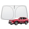 Wigoo for Toyota RAV4 2019-2025 Windshield Sunshade [100% Sun Block,
