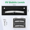 HooLing RV Level Bubble, Graduated Scale Levels for Precision Leveling,