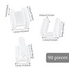 Plastic Plug Covers Prong Protector 3 Size 90 Pieces 3