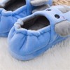 LZSYC Boys Elephant House Plush Slippers,11-12 Little Kid