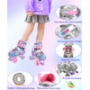 Rainbow Unicorn Kids Roller Skates for Girls Boys Toddler Ages
