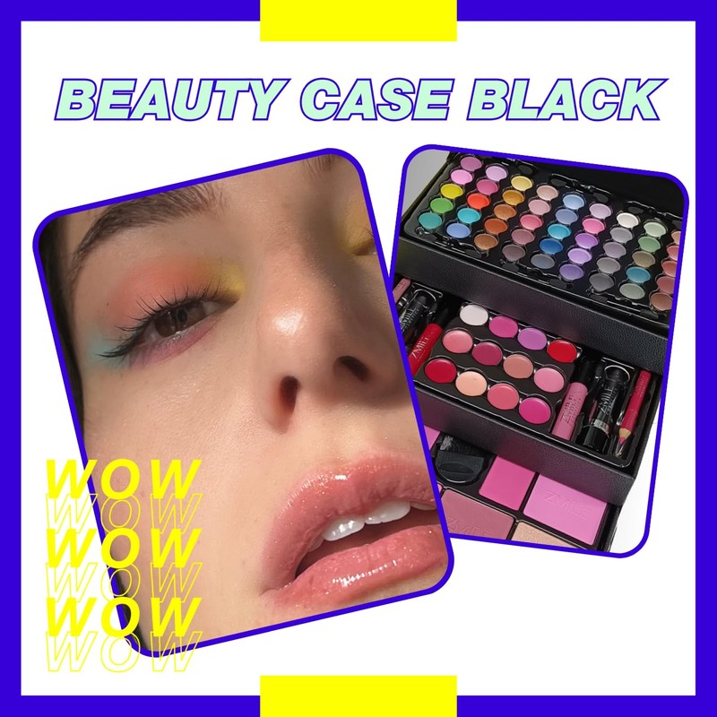 Zmile Cosmetics Beauty Case Black Make-Up Set Cosmetics
