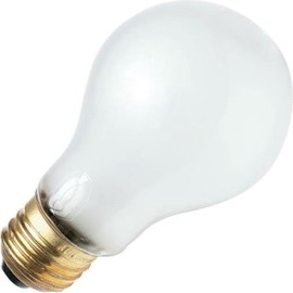 Industrial Performance 50A19, 50 Watt, 30 Volts, A19 Glass Size, 2500 Hour Life, Medium Screw (E26) Base, Frosted Light Bulb (1 Bulb)