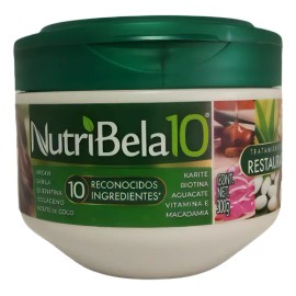 Tratamiento Capilar Nutribela 10 Restauracion 300g