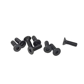 LAEGENDARY 1:10 Scale RC Replacement Part for Brushless Thunder Truck: Flat Head Hex Screw - M3x10 - Part Number - TH-1008