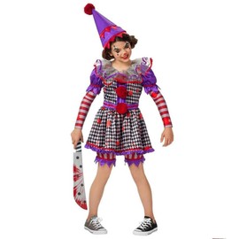 Spirit - Disfraz espeluznante de Halloween, payaso, carnaval, terror espeluznante (payaso asesino de lujo, YTH pequeño)